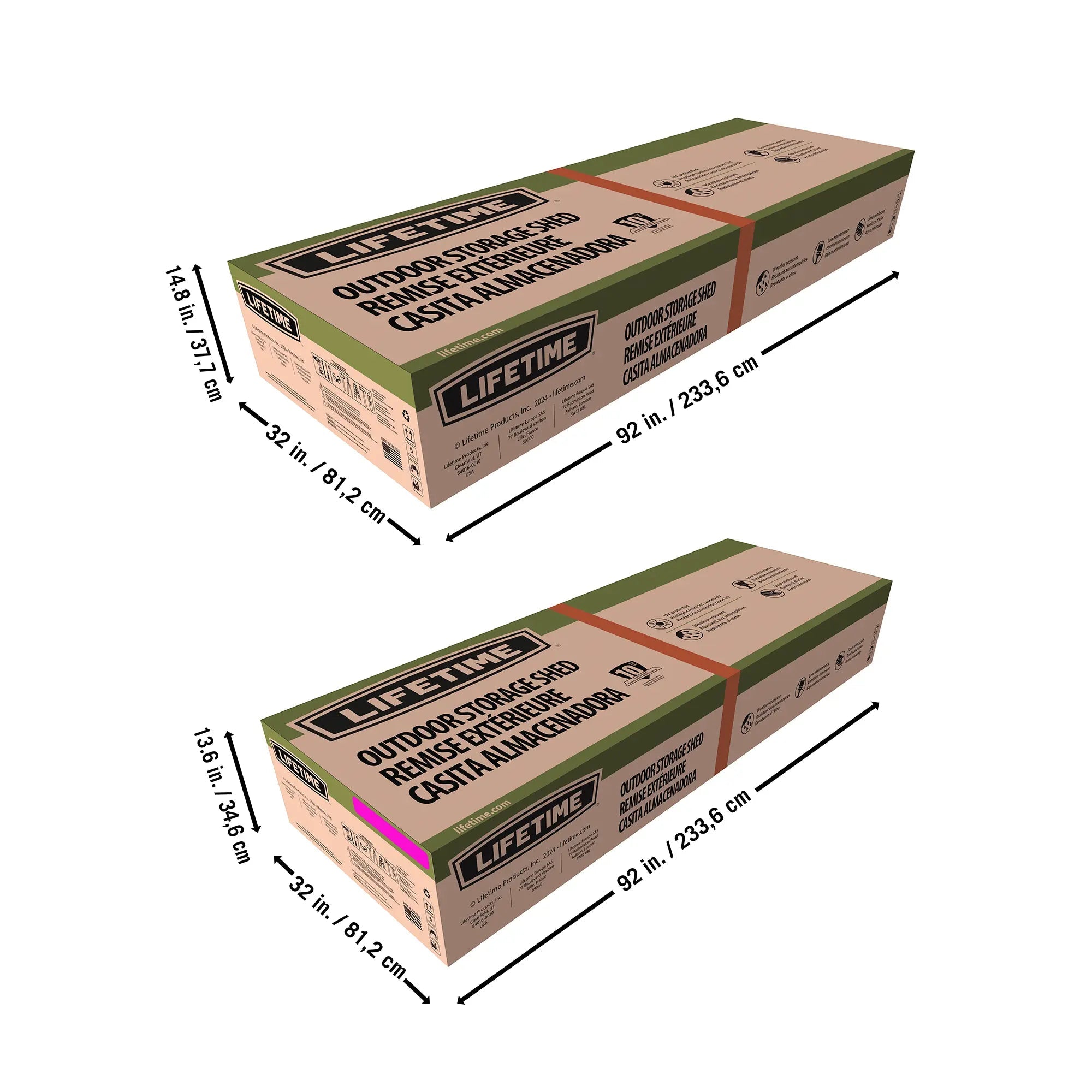 Lifetime 10 Ft. X 8 Ft. Side Entry Outdoor Storage Shed 60466