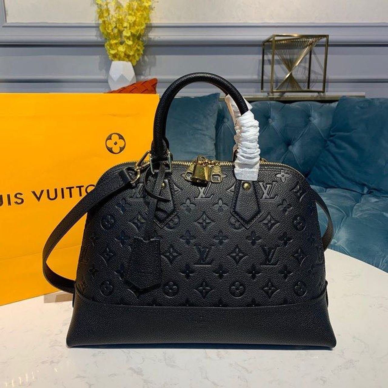 Louis Vuitton Neo Alma Bag 32cm Monogram Empreinte Canvas Spring/Summer Collection M44832, Black