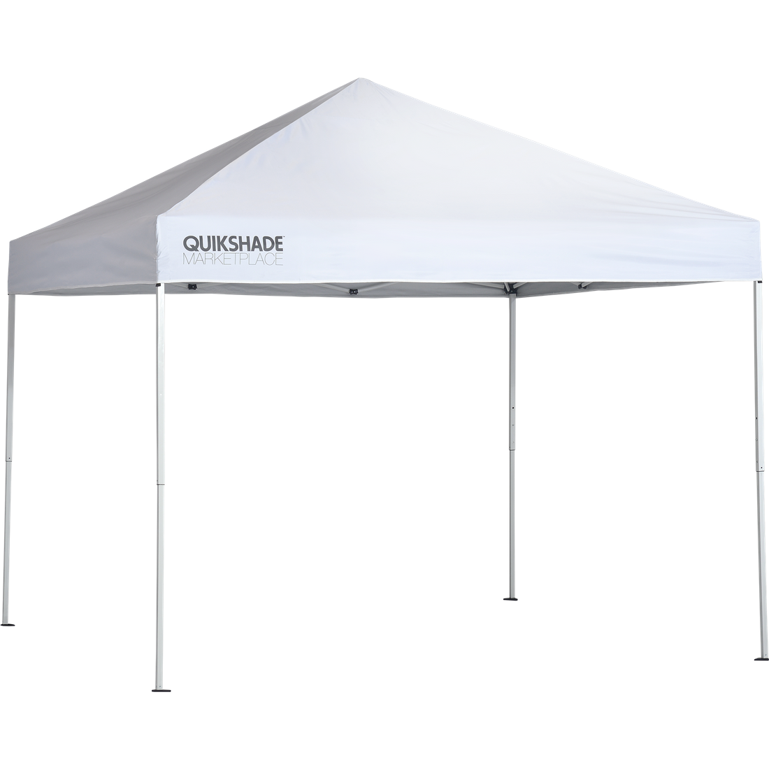 Marketplace MP100 Straight Leg Pop-Up Canopy, 10 ft. x 10 ft. White