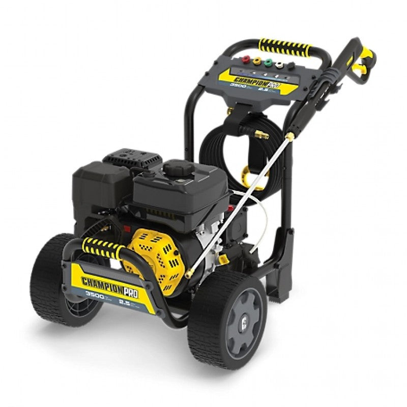 Champion Power Equipment 3,500 PSI 2.5 GPM Gas Cold Water Pro Commercial-Duty Low-Profile Pressure Washer