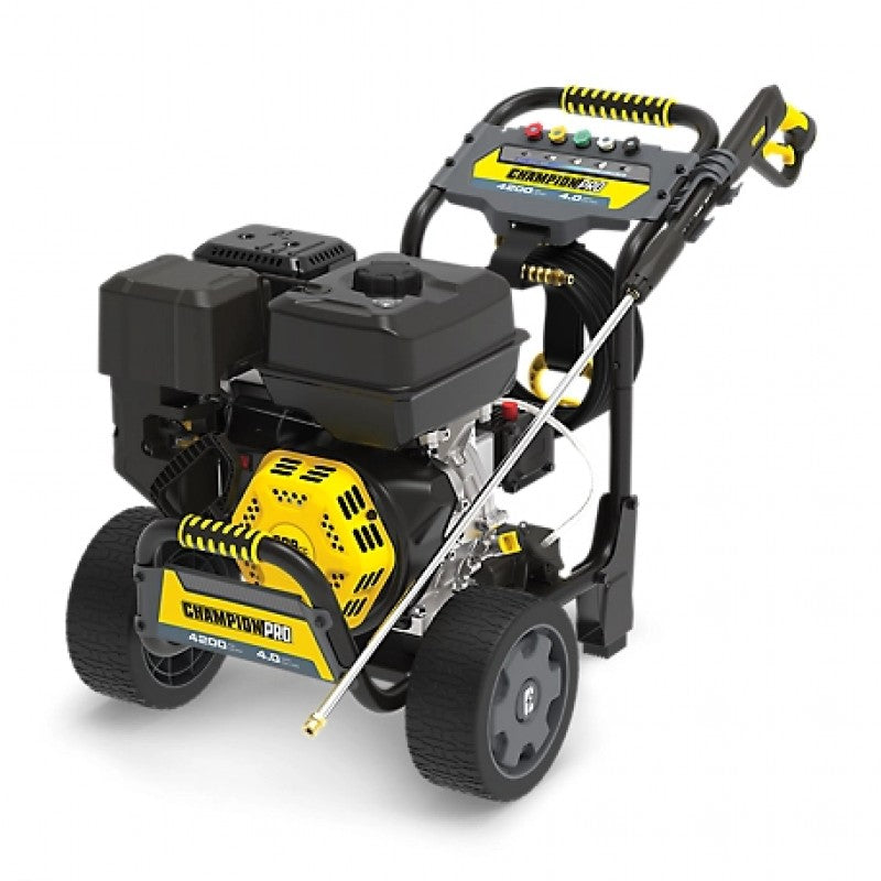 Champion Power Equipment 4,200 PSI 4 GPM Gas Cold Water Pro Commercial-Duty Low-Profile Pressure Washer