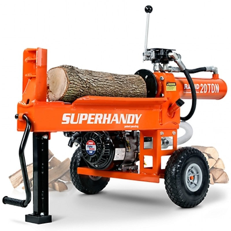 SuperHandy Gas-Powered Hydraulic Log Splitter