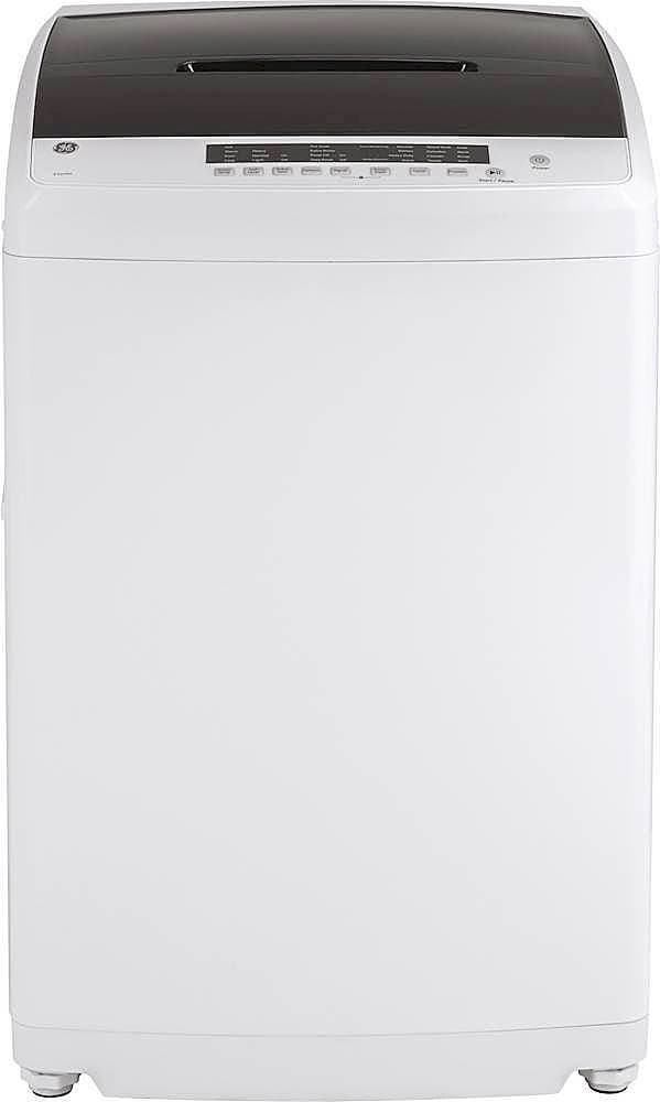 GE – 2.8 Cu. Ft. Top Load Washer – White/black
