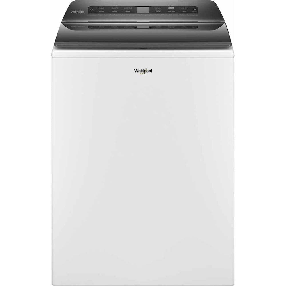 Whirlpool – 4.8 Cu. Ft. High Efficiency Top Load Washer with Pretreat Station – White