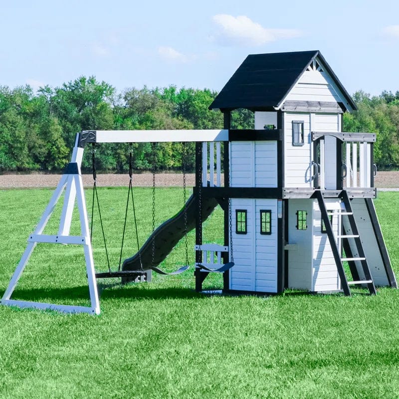 Backyard Discovery White Canyon Creek Swing Set