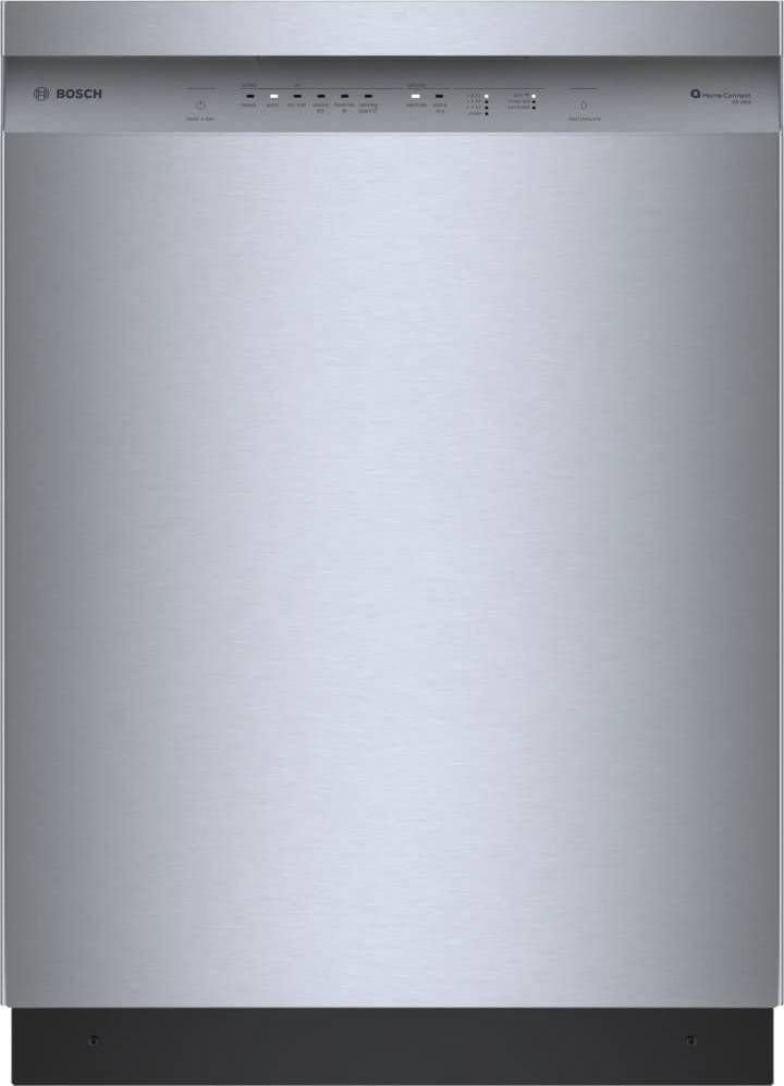 Bosch SHE41CM5N 300 Series 24″ Dishwasher 48 db – Recessed Handle, Stainless Steel
