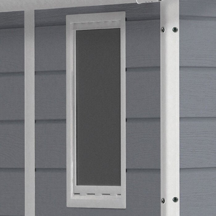 Manor 6 x 8 FT Vertical Storage Shed Made Of Extremely Durable Resin with Ventilation - Image 9