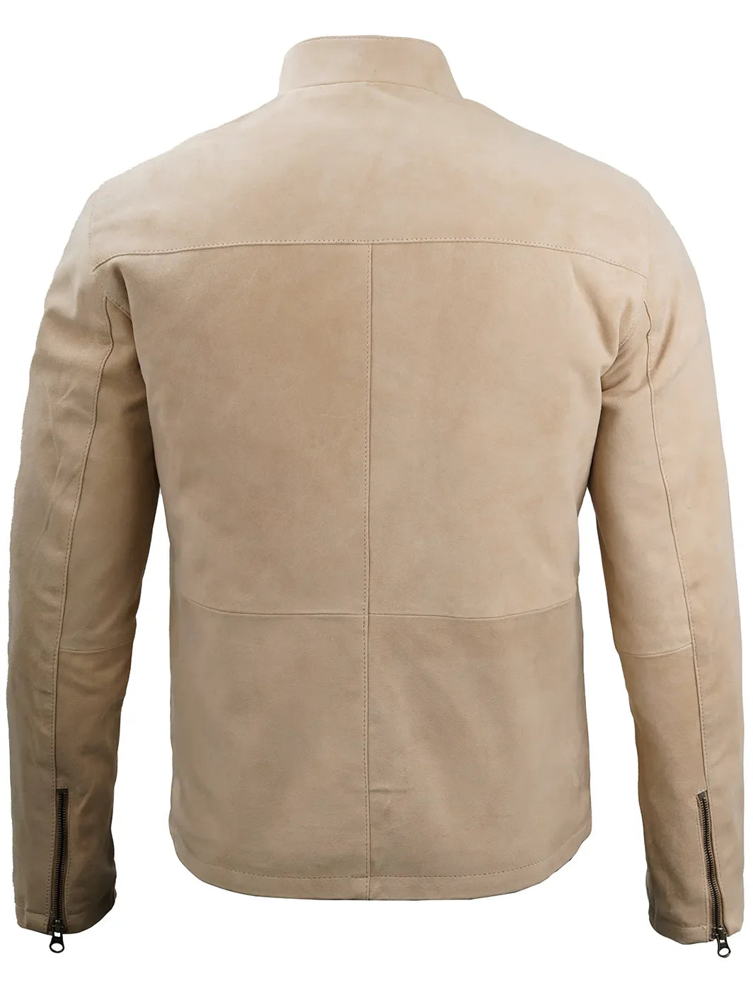 Morocco Men's Camel Suede Jacket - Image 2