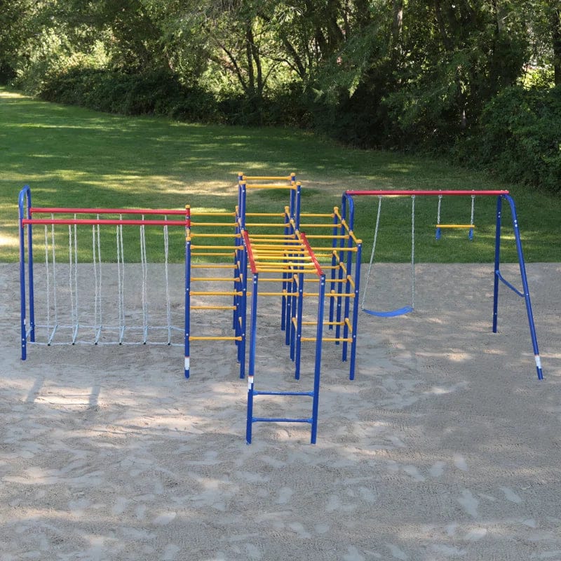 Modular Jungle Gym Swing Set