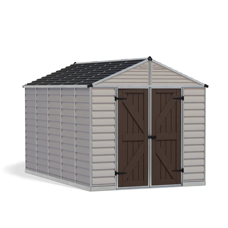 SkyLight 7 ft. 8 in. W x 12 ft. 4 in. D Plastic Storage Shed
