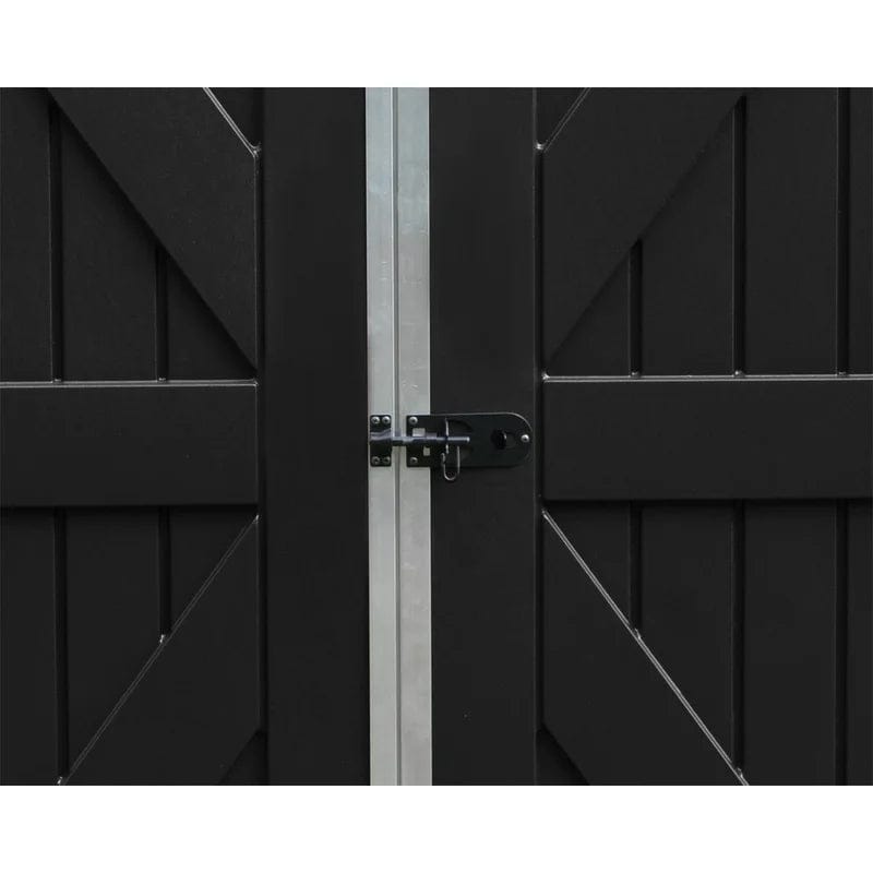 SkyLight 7 ft. 8 in. W x 12 ft. 4 in. D Plastic Storage Shed - Image 4