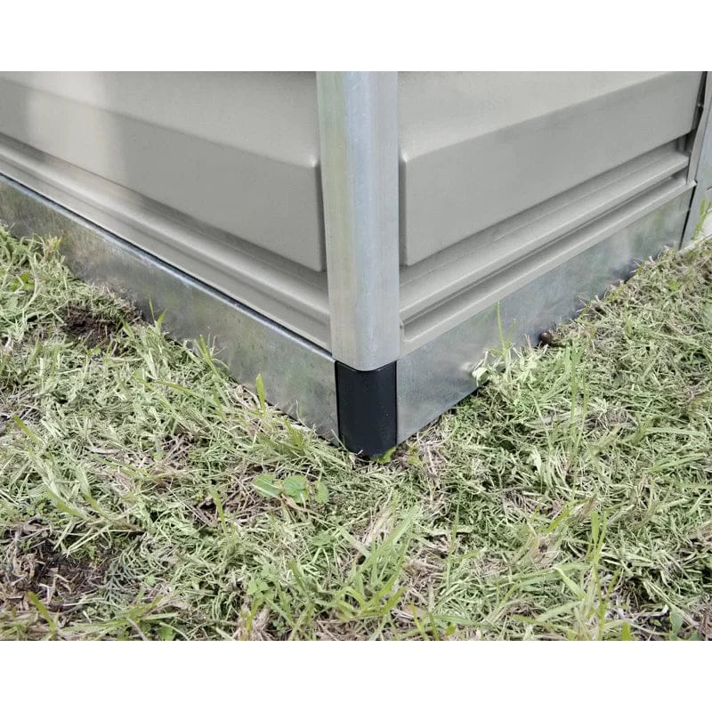 SkyLight 7 ft. 8 in. W x 12 ft. 4 in. D Plastic Storage Shed - Image 6