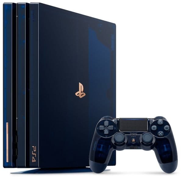 Sony PlayStation 4 PS4 Pro 500 Million Limited Edition Console CUH-7100B (JP Plug)