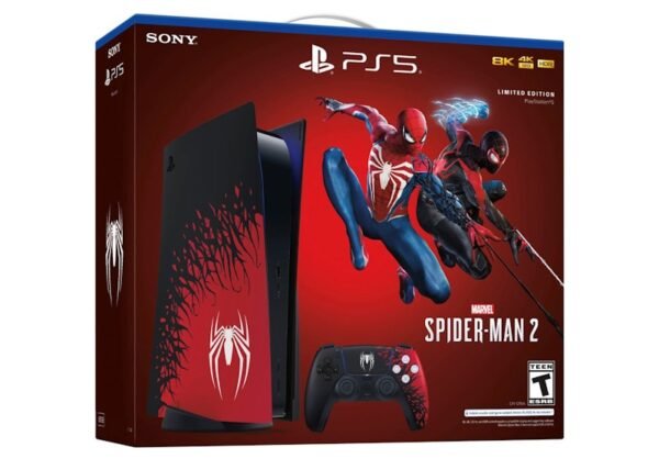 Sony PlayStation 5 PS5 Blu-ray Edition Marvel Spider-Man 2 Console Bundle (US Plug) 1000039239