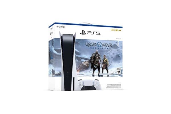 Sony PlayStation 5 PS5 Blu-ray Edition God of War Ragnarök (US Plug) Console Bundle shoesocean