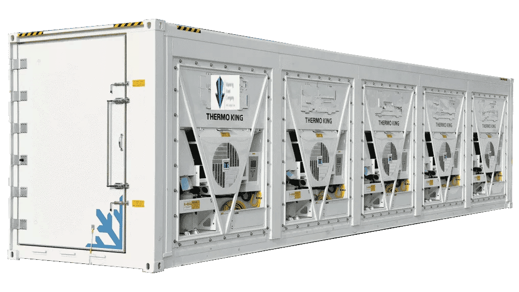 40FT Blast Freezer Containers -40°F TO 70°F (460V/230V 3P)