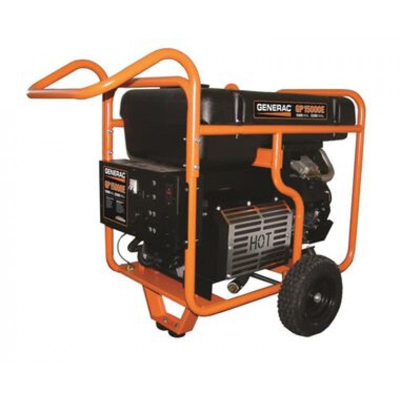 Generac GP 15000-Running-Watt Portable Generator with Engine