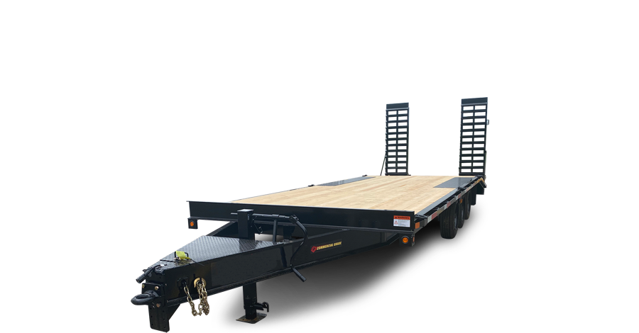 24,000# GVWR Deckover Equipment Float Trailer