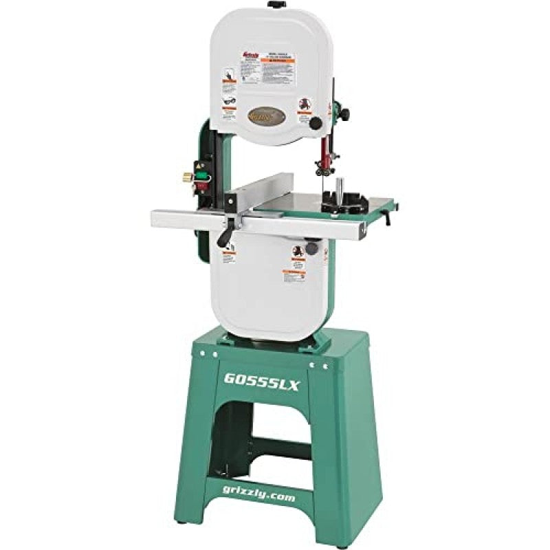 Grizzly Industrial 14″ 1 HP Deluxe Bandsaw G0555LX