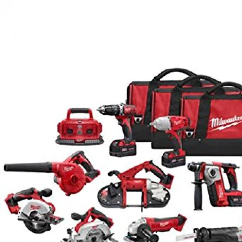 Milwaukee M18 Combo 15 Tool Kit with 4 XC Batteries, Model 2695-15