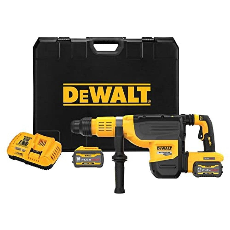 DEWALT DCH775X2 60V MAX 2″ Brushless SDS MAX Rotary Hammer Kit – Powerful, Efficient Drilling