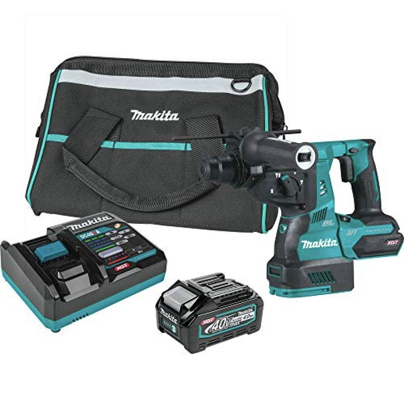 Makita XGT 40V Max Rotary Hammer Kit 1-1/8″ AVT GRH01M1