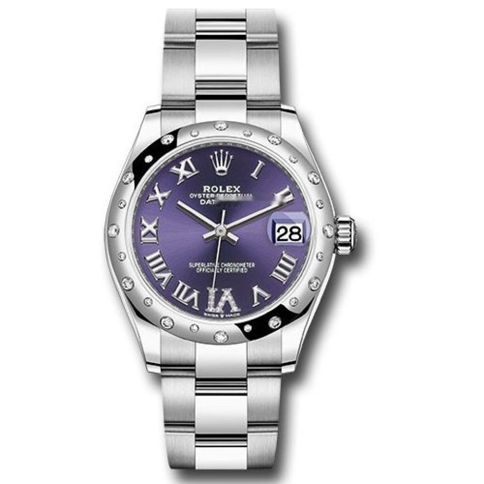 Rolex Datejust 31 - White Gold - 24 Diamond Domed Bezel - Oyster 278344RBR AUBDR6O