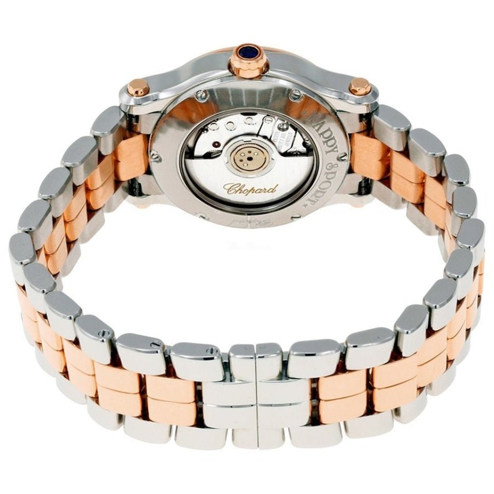 Chopard Happy Sport 18 Carat Rose Gold and  Ladies 278573-6004 - Image 3