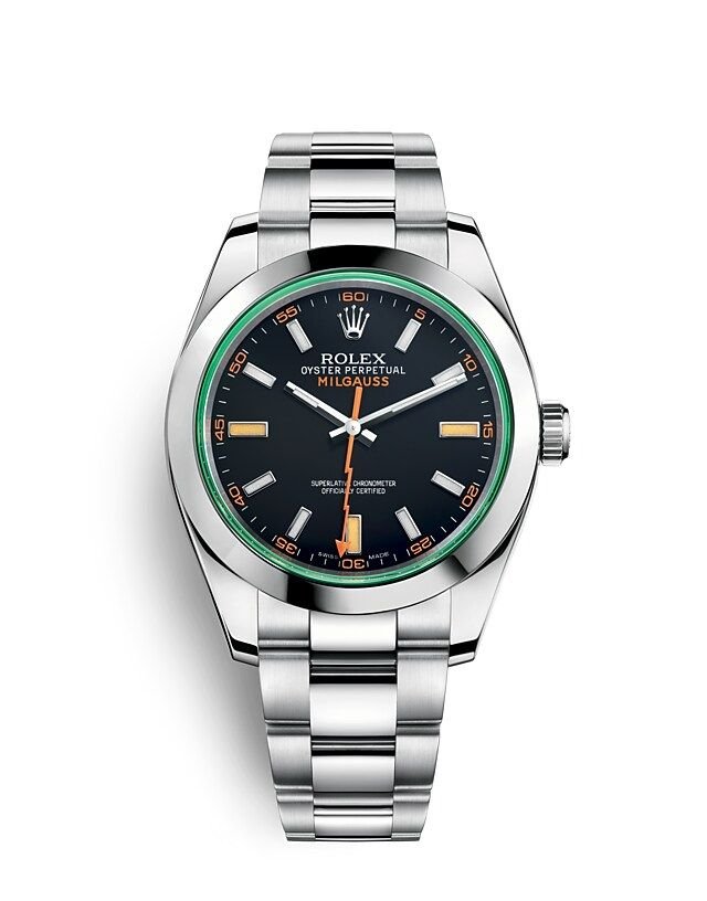 Rolex MILGAUSS Oyster, 40 mm, Oystersteel