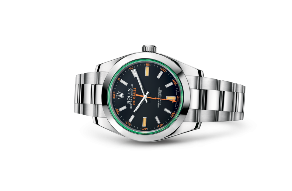 Rolex MILGAUSS Oyster, 40 mm, Oystersteel - Image 3