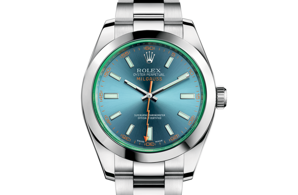 Rolex MILGAUSS Oyster, 40 mm, Oystersteel - Image 2