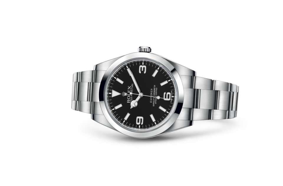 Rolex EXPLORER Oyster, 39 mm, Oystersteel - Image 3