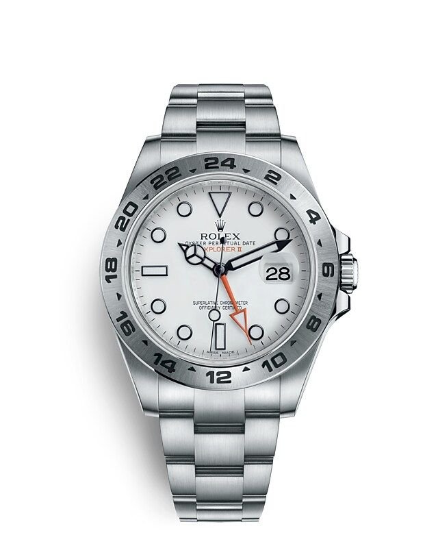 Rolex EXPLORER II Oyster, 42 mm, Oystersteel