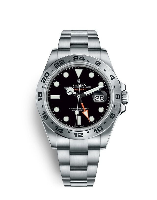 Rolex EXPLORER II Oyster, 42 mm, Oystersteel