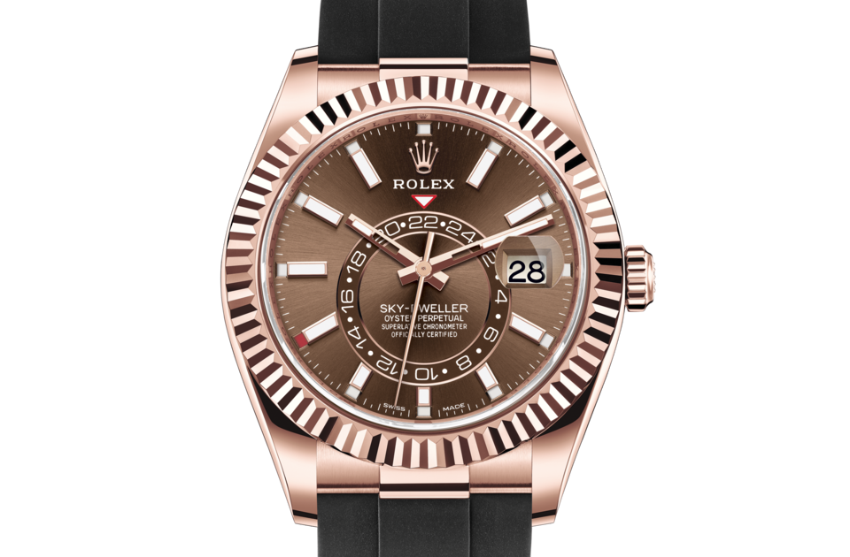 Rolex SKY-DWELLER Oyster, 42 mm, Everose gold - Image 2