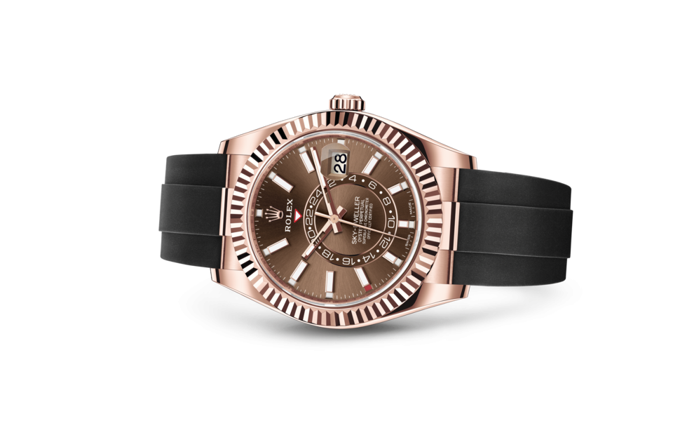 Rolex SKY-DWELLER Oyster, 42 mm, Everose gold - Image 3