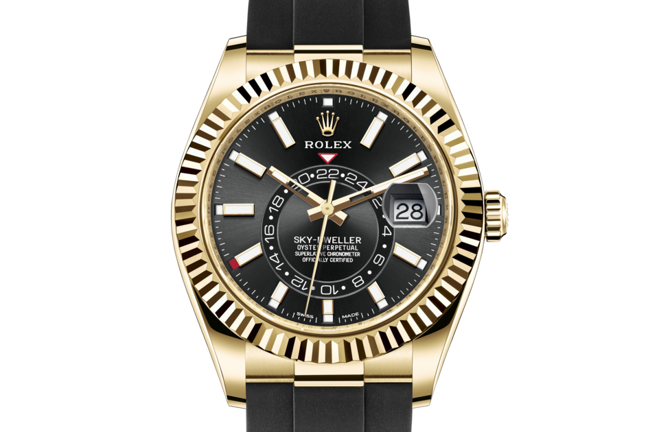Rolex SKY-DWELLER Oyster, 42 mm, yellow gold - Image 2