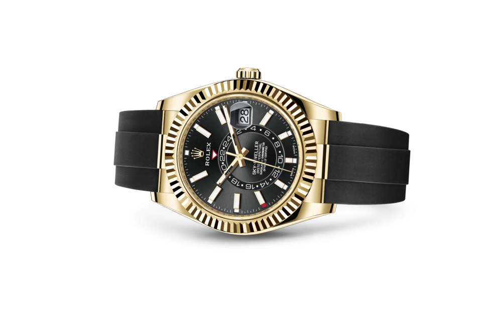 Rolex SKY-DWELLER Oyster, 42 mm, yellow gold - Image 3