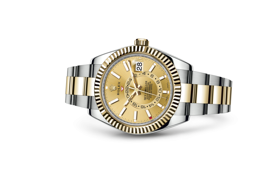 Rolex SKY-DWELLER Oyster, 42 mm, Oystersteel and yellow gold - Image 3