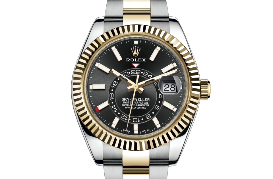 Rolex SKY-DWELLER Oyster, 42 mm, Oystersteel and yellow gold - Image 2