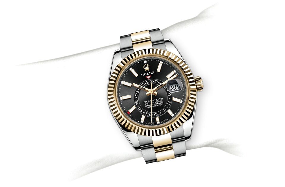 Rolex SKY-DWELLER Oyster, 42 mm, Oystersteel and yellow gold - Image 6