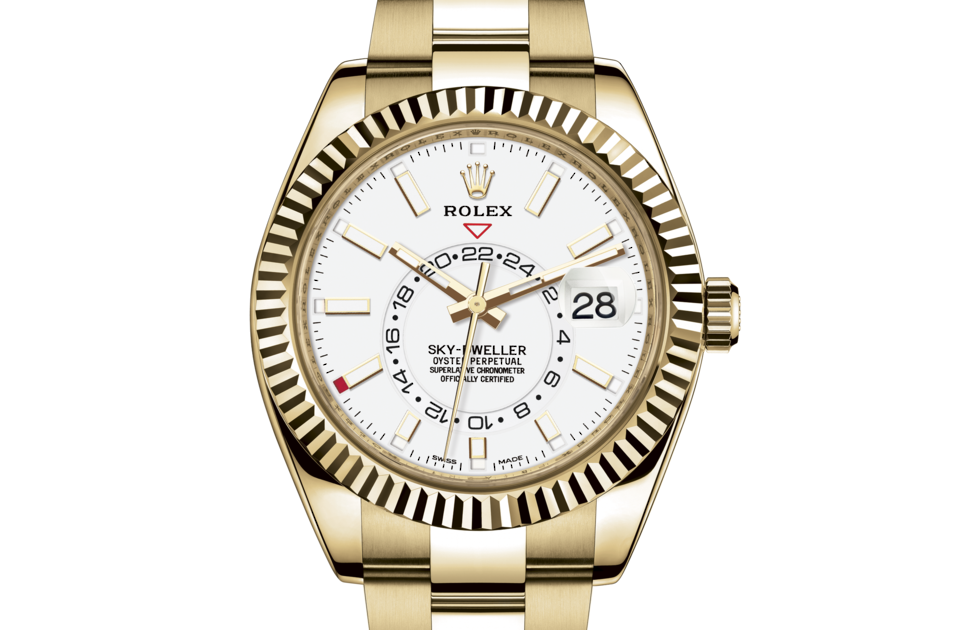 Rolex SKY-DWELLER Oyster, 42 mm, yellow gold - Image 2