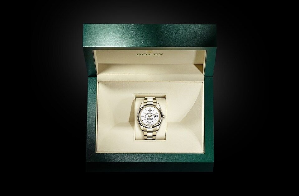 Rolex SKY-DWELLER Oyster, 42 mm, yellow gold - Image 4