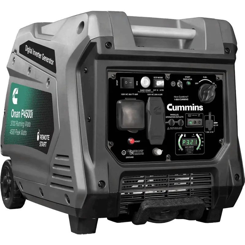 Cummins P4500i 3700W/4500W Onan A058U955 Remote Start Portable Gas Inverter Generator New