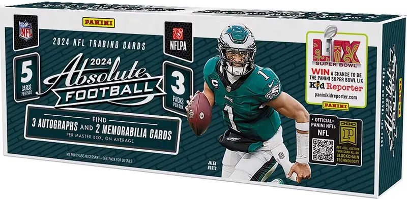 2024 Panini Absolute Football Hobby BOX x1 (Personal Break)