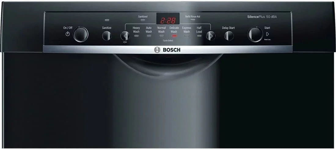 Bosch Ascenta 24″ SHE3AR76UC Built-In Dishwasher – Black - Image 2