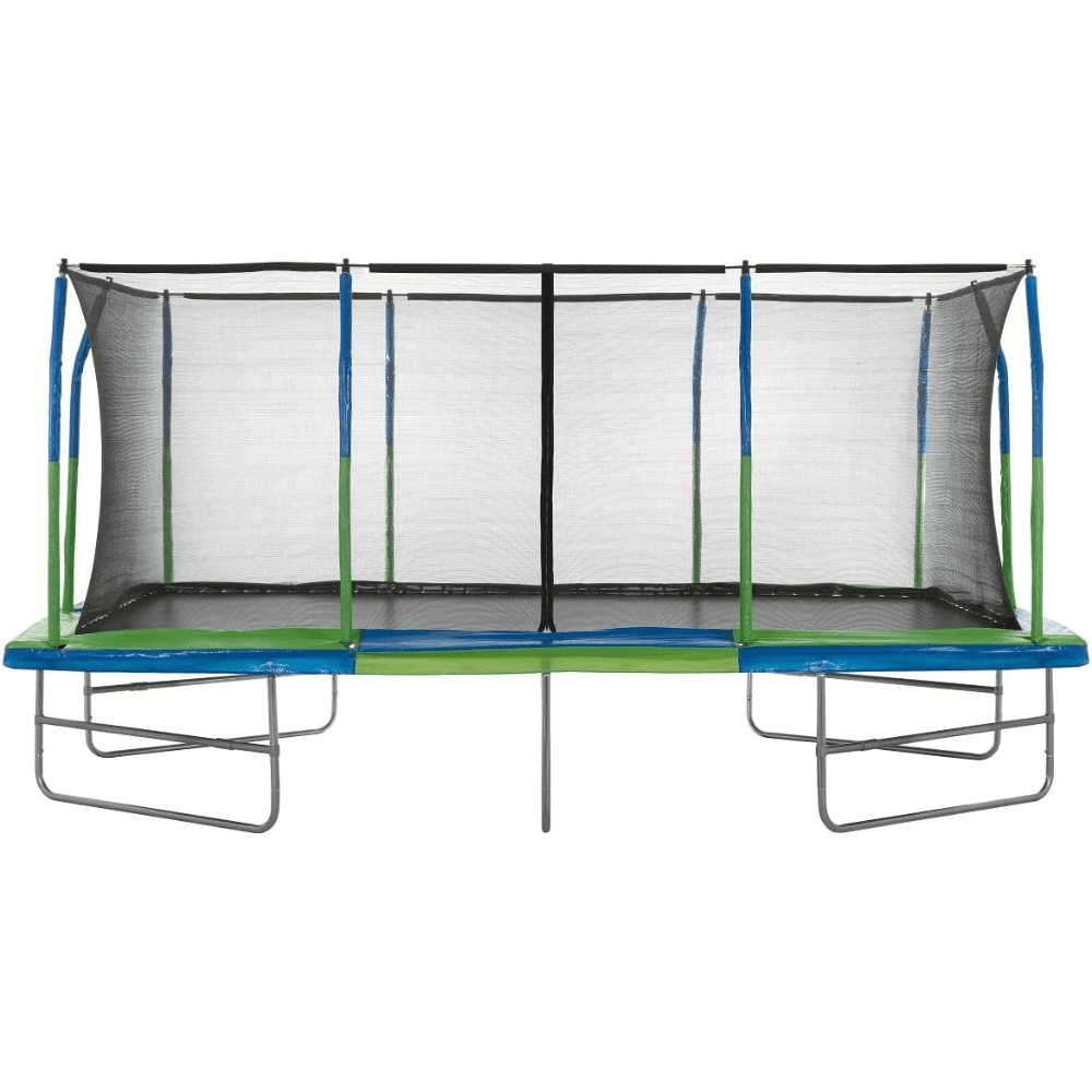 Upper Bounce Rectangle 10×17 Ft. Trampoline with Enclosure Set
