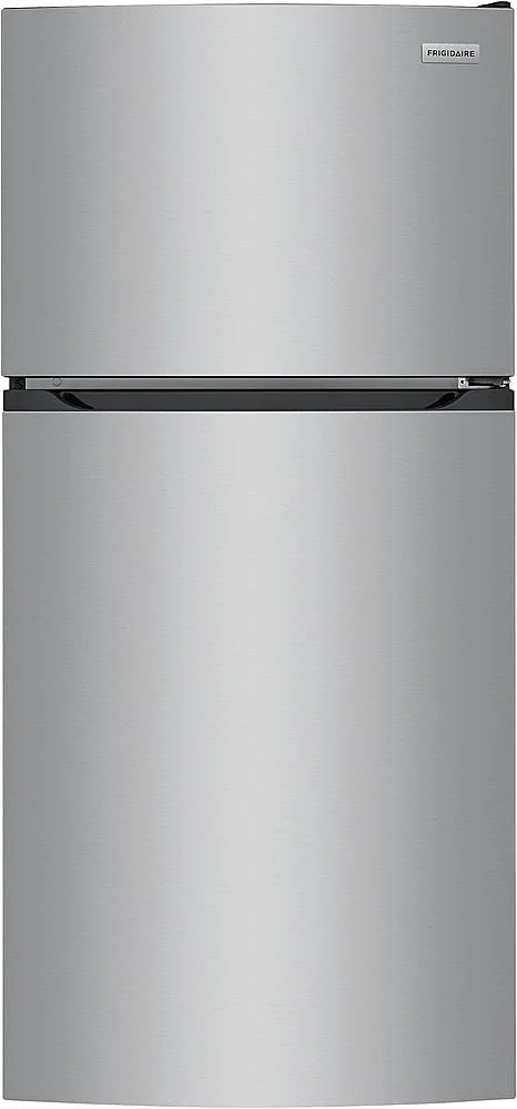 Frigidaire – 13.9 Cu. Ft. Top-Freezer Refrigerator – Brushed Steel
