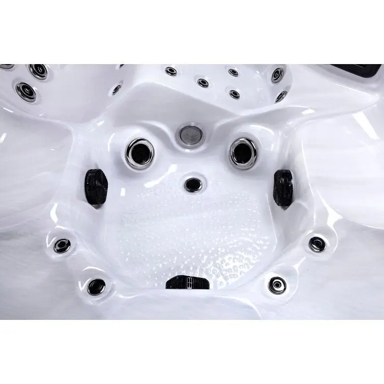 76 – Jet Acrylic Square Hot Tub with Ozonator - Image 8