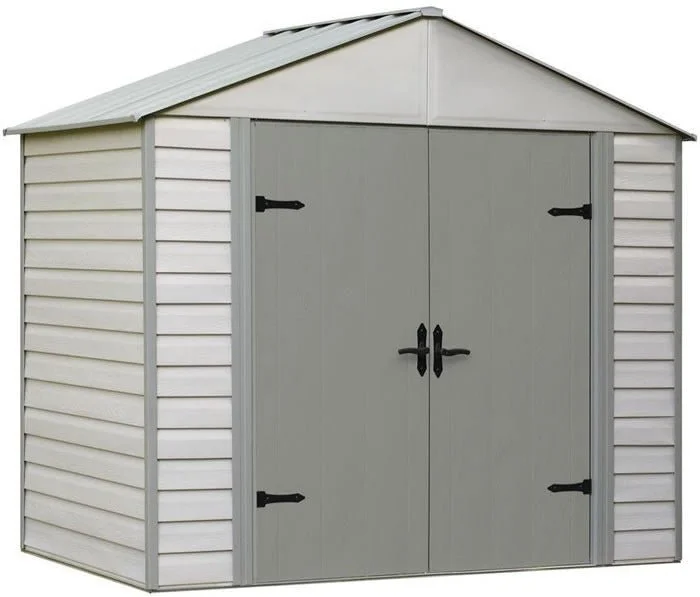 Arrow 10×7 Viking Vinyl Coated Steel Shed Kit